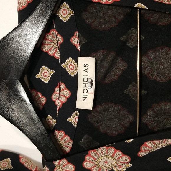 NICHOLAS Noura Button Down Silk Maxi Dress - Picture 13 of 16